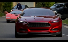 Lamborghini Diablo преследует Ford Evos Concept